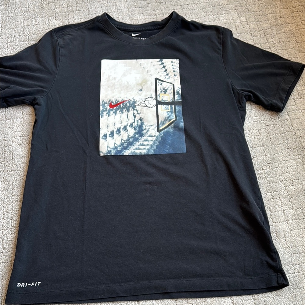 Nike Black Graphic Men's T-Shirt